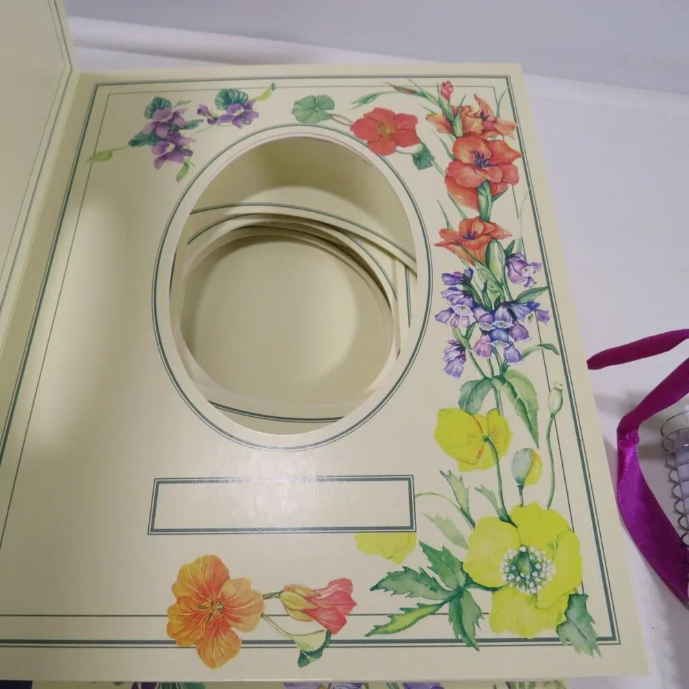 Victorian Vintage Style Photo Album: Country Floral